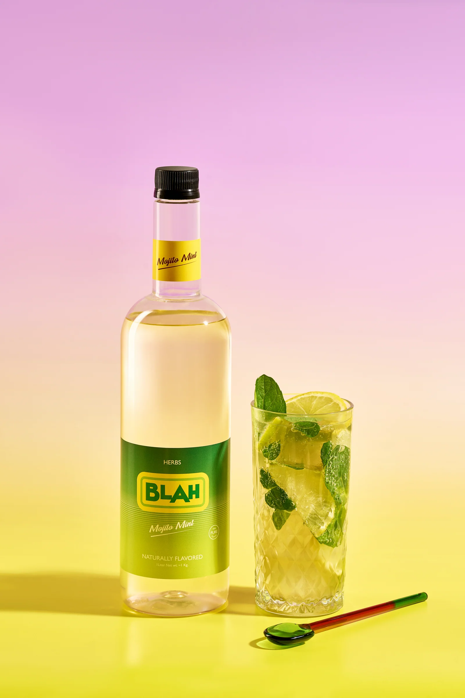 Mojito, obviously — made with Mojito Mint